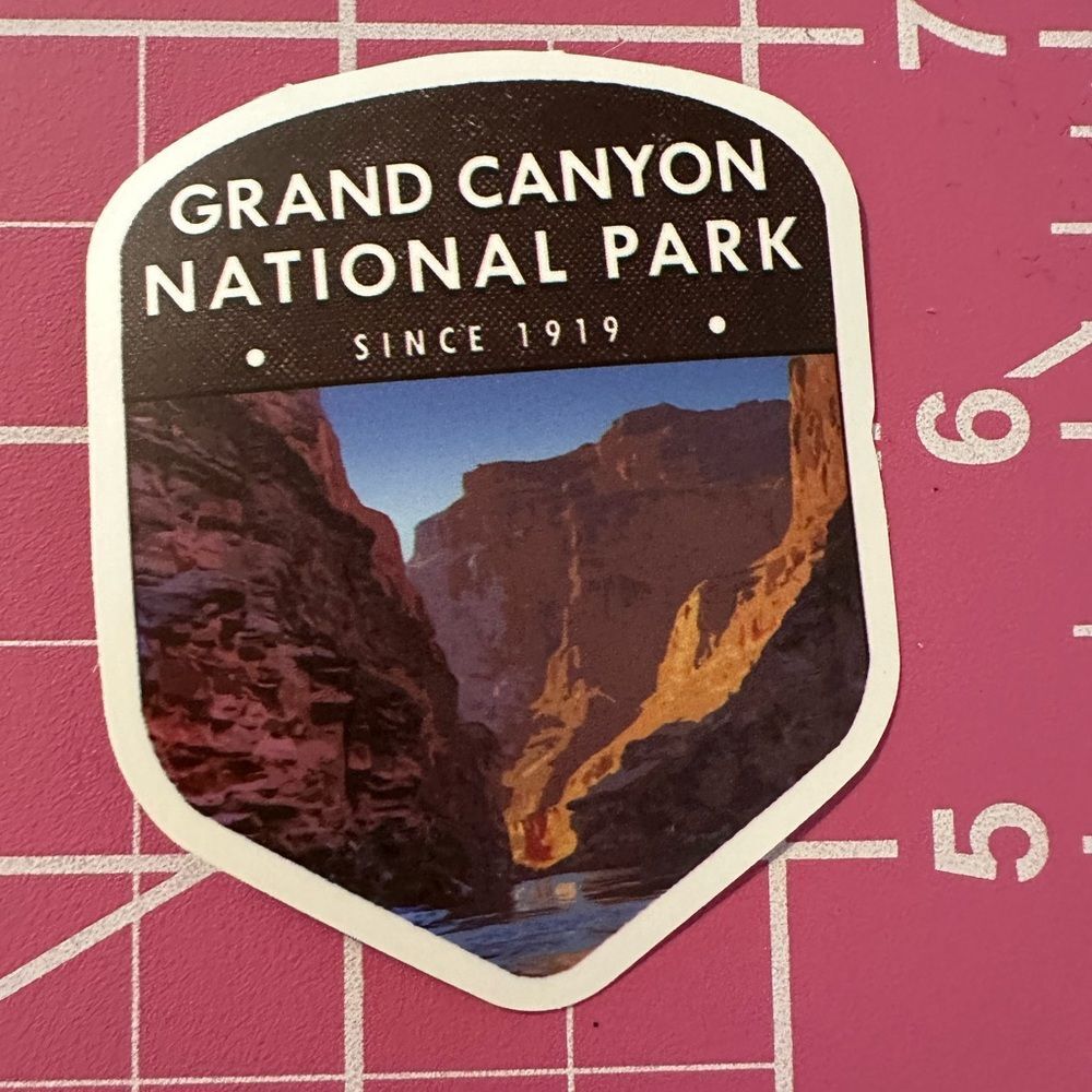 💜13/$13 +Bundle Sticker Sale | Travel Grand Canyon AZ Waterproof Sticker